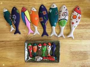 Poisson en bois non fini de couleur naturelle pour l'artisanat, décoration de la maison et de la chambre, bricolage, fait à la main, vente en gros - Product Image 4