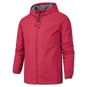 Veste coupe-vent d'hiver de qualité supérieure pour hommes, dernier style, meilleur matériau, col montant en polyester, vêtements de rue à capuche - Product Image 4