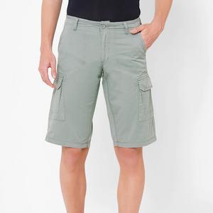 กางเกงขาสั้นกีฬาฤดูร้อนสำหรับผู้ชาย กางเกงออกกำลังกายเอวกลางทรงคาร์โก้ กางเกงขาสั้นสีพื้น กางเกงชายหาดสำหรับผู้ชาย ผู้ผลิตจากบังกลาเทศ - Product Image 1