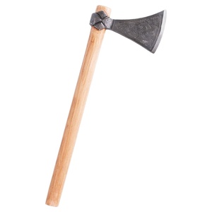 ขวานมีมือจับไม้ทำจากดามัสกัสขวานเอาชีวิตรอดแบบมืออาชีพ - Product Image 1