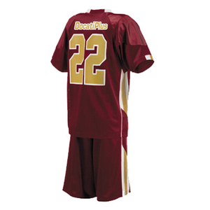 Unisex Plus Size Lacrosse Team Uniform Quick Dry Breathable Four-Way Stretch Elastic Waist Jersey <b>Shorts</b> Set Custom Logo - Product Image 3