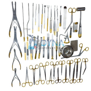 ชุดเครื่องมือผ่าตัดเสริมจมูกสแตนเลสสตีลครบชุด 57 ชิ้น คุณภาพสูง - Product Image 4