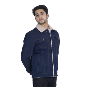 Fabricant d'usine, veste en jean en coton sur mesure, veste en jean, veste d'automne, manteau pour hommes - Product Image 1