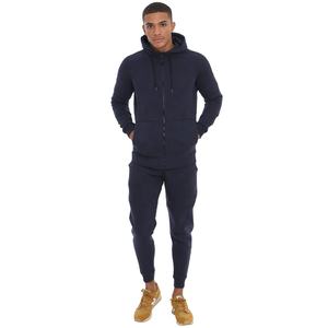 High Quality 100% Cotton 2 Piece Plus Size Velour Joggers Sweat Jogger Sports Custom Tracksuits for Men - Product Image 3