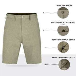 Pantalones cortos de alta calidad con cintura elástica Pantalones cortos fáciles de usar para senderismo y viajes de camping - Product Image 5