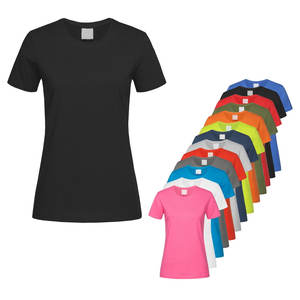 Camiseta de Algodón de Punto Sólido Antiarrugas para Hombre, Manga Corta, Cuello Redondo, con Logotipo Frontal, Servicio Personalizado OEM Disponible - Product Image 1