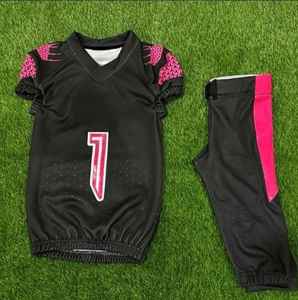El uniforme de fútbol americano para adultos personalizado más vendido de la más alta calidad hace su propia sublimación de ropa de fútbol - Product Image 3