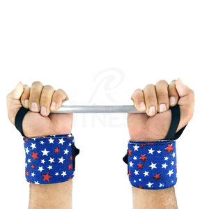 Sangles de poignet en néoprène personnalisées de qualité supérieure, légères, avec sac de transport, soutien professionnel pour la musculation, vente en gros - Product Image 1