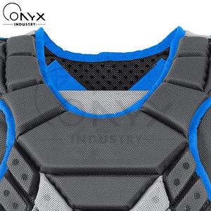 Protège-poitrine de baseball pour receveur, durable, respirant, léger, résistant aux chocs, ajustement ergonomique pour les joueurs jeunes et adultes, professionnel - Product Image 4