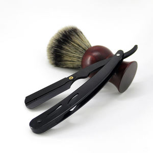 Rasoirs manuels en acier inoxydable de qualité supérieure, rasoir droit, rasoir de barbier, shavette pour barbe - Product Image 3