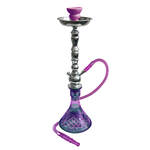 Cachimba Moderna de Aluminio FALAH HH 110 al por Mayor, con Doble Manguera, Mango Suave al Tacto, Técnica de Espejo Duradera para Cachimba Social - Product Image 1