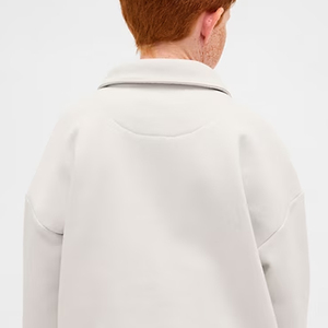 Conception de haute qualité pour les acheteurs en gros avec logo personnalisable pour garçons, col rabattu avec fermeture éclair, manches longues, 2026 - Product Image 5