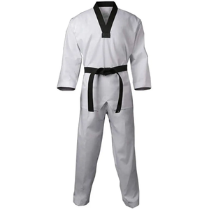 Uniforme de Karate Unisex de Alta Calidad, Conjunto Personalizable, Parte Superior, Importado, Poliéster, Algodón, Cómodo, Todos los Colores, OEM Judo - Product Image 1