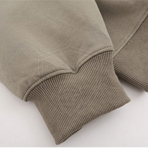 <b>Men</b> Loose Fit <b>Hoodie</b> Oversized Design With Ribbed Cuffs Cotton Blended Casual <b>Men</b> Oversized <b>Hoodie</b> Soft Fabric - Product Image 3