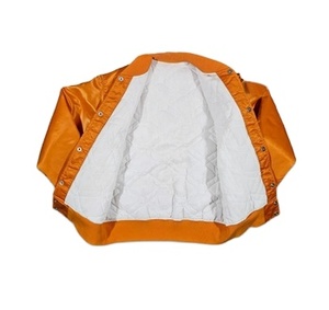 Custom Wholesale Satin <b>Varsity</b> Letterman Baseball Windproof <b>Bomber</b> <b>Jacket</b> New Design <b>Men</b> <b>Bomber</b> <b>Jacket</b> for man - Product Image 6