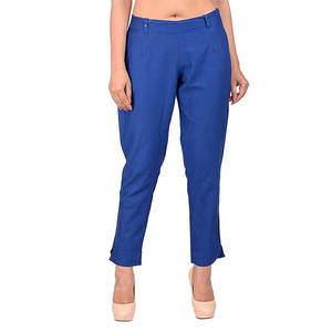 Pantalones de mujer transpirables de talla grande informales de corte regular con parte delantera plana de invierno personalizados más vendidos - Product Image 2