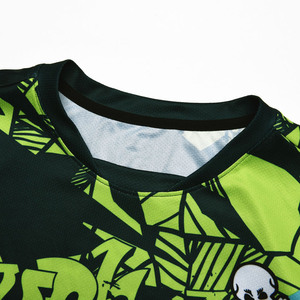 2024 ensemble de vêtements de sport personnalisés pour la course de vélo tout-terrain maillot vtt de couleur unie avec impression de logo de haute qualité Motocross personnalisé - Product Image 3