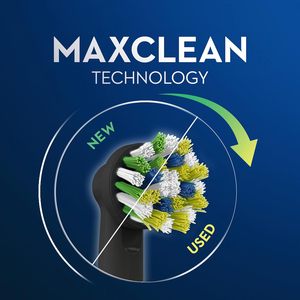 Têtes de brosse de rechange pour brosse à dents électrique Oral-B FlossAction, blanches, lot de 4 + 1 sensible blanche - Product Image 4