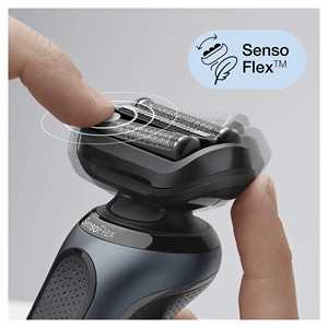Afeitadora Eléctrica Recargable para Hombre, Afeitadora de Láminas Inalámbrica para Uso en Seco y Húmedo, con Cuchillas Dobles y Triples, Resistente al Agua IPX7, Máquina para Afeitar Barba y Cuerpo - Product Image 5