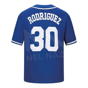 Maillot de baseball respirant de haute qualité en polyester 100 % pour la saison 2023 – Vêtements de sport et uniformes de football de style mixte pour l'entraînement – Vente en gros - Product Image 2