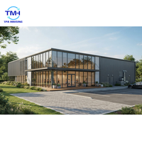 Bâtiment préfabriqué en structure métallique, système complet de maison préfabriquée, kits complets, centre de remise en forme et de soins de beauté personnalisé