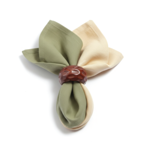 Anneaux de serviette en bois recyclé durable, écologiques, personnalisables, porte-serviettes pour mariage rustique bohème, fête, salle à manger à domicile - Product Image 3