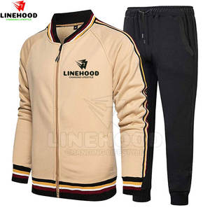 Chándal de invierno de algodón 100% para hombre más vendido, ropa de calle transpirable ligera, patrón sólido, último diseño, venta en línea - Product Image 1