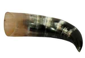 Cuerno de búfalo Natural pulido genuino artesanía vikingo cuerno para beber tallado náutico amor estilo recuerdo decoración de Navidad - Product Image 3