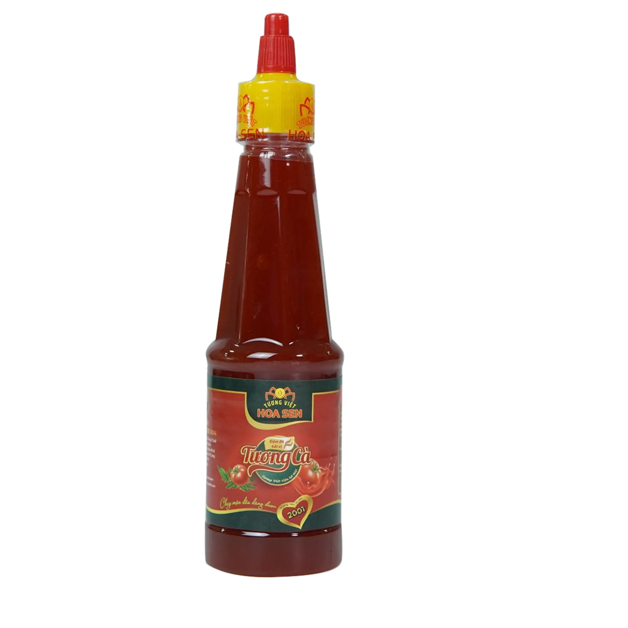 En toplu kalite domates sosu ihracat OEM özelleştirmek iyi fiyat zevkli domates sosu kavanoz 270g Tuong Viet Hoa Sen