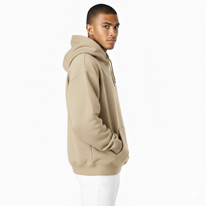 Sudaderas con Capucha Personalizadas al por Mayor, Cierre de Botones, Cuello con Capucha, Corte Holgado Informal, Temporada de Invierno, para Hombre - Product Image 6