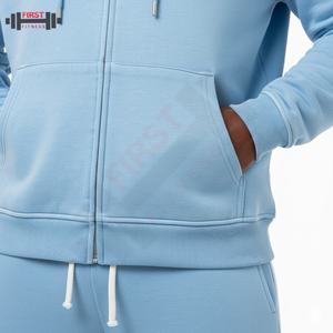 Conjunto de Sudadera con Capucha y Pantalones Deportivos para Hombre, con Apliques Personalizados, Impresión DTG, Lavado Ácido, Estilo Desteñido, Corte Acampanado - Product Image 4