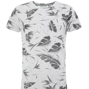 เสื้อยืดพิมพ์ลายคอกลมแขนสั้นสำหรับผู้ชายเสื้อยืดผ้าฝ้ายพิมพ์ลายคอกลมแขนสั้นสำหรับผู้ชายเสื้อยืดลำลองจำนวนมากโลโก้ตามสั่ง - Product Image 1