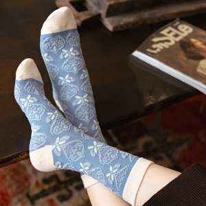 Venta al por mayor de alta calidad de otoño personalizado Impresión digital vestido de algodón hombres No Show mujeres calcetines tobilleros patrón de dibujos animados - Product Image 3