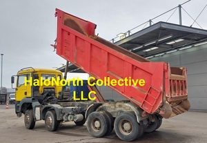 Camion benne basculante MAN TGA 41.480 de 2002, robuste, transmission manuelle, conduite à gauche, moteur diesel, Euro 2, occasion - Product Image 5