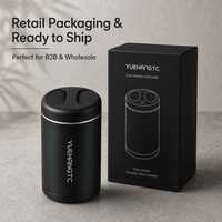 Désodorisant solide pour voiture, formule à base d'extraits végétaux, doux pour les bébés et les femmes enceintes, 6 parfums, 100g, OEM ODM