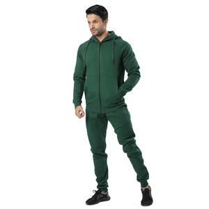 Conjunto de Pantalones Deportivos de 2 Piezas con Capucha y Cremallera para Hombre, Color Personalizado, Fabricación al por Mayor de Fábrica, Chándales de Invierno de Alta Calidad - Product Image 3