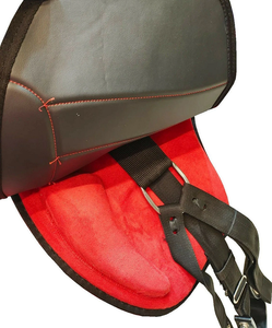 Selle de cheval synthétique sans arbre de qualité supérieure Selle de course à montage complet - Product Image 4