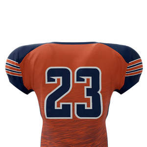 Jersey de Fútbol Americano de Manga Corta con Impresión por Sublimación, Jersey de Fútbol Americano de Última Tendencia 2025, Servicio OEM ODM - Product Image 4