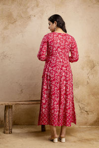 Robe en rayonne de qualité supérieure avec broderie de séquence Dupatta pour fabricant indien - Product Image 4