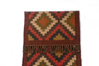 Tapis tressé en laine Kilim moderne et écologique pour salon, chambre d'amis, camping et prière – Prix direct usine