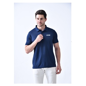 Camisetas Personalizadas con Logotipo 2025, Camisetas Informales Sólidas con Logotipo Frontal, Tejido de Punto con Malla Absorbente de Sudor, Camisetas de Contraste para Hombre - Product Image 4