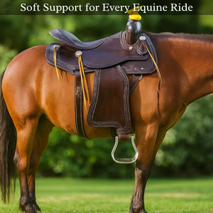 Silla de Montar Western Pleasure Trail para Caballo, Color Personalizado |   Diseño en Cuero Hecho a Mano |   Experiencia de Conducción Suave y Confortable |   2026 - Product Image 2