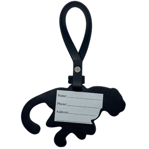 Etiqueta de maleta de cuero etiqueta de equipaje personalizada Linda mascota para regalo de marca - Product Image 2