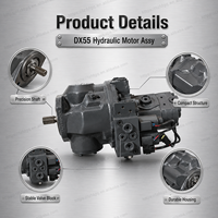 Ensemble de pompe hydraulique K1027212A 400914 00352 pour excavatrice Doosan DX55, pompe hydraulique principale, pièces détachées pour machines de construction