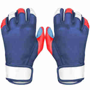 Venta al por mayor de fábrica de alta calidad guantes de bateo de béisbol para hombres ropa deportiva guantes de protección transpirable logotipo personalizado - Product Image 6