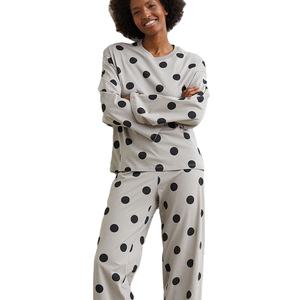 Pijamas de diseñador OEM/ODM, ropa de dormir de seda para mujer, camisones, ropa de noche, vestidos de noche para mujer, conjunto de pijamas de satén. - Product Image 2