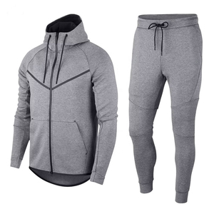 Survêtement en coton et polyester surdimensionné à capuche personnalisé de haute qualité pour hommes en prix de gros 2026 - Product Image 3