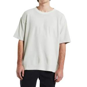 Nouveau prix compétitif marque privée logo personnalisé respirant haute qualité épaule tombante baggy t-shirts - Product Image 6