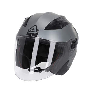 Firstway 2.0 Jet Helmet Vintage Style Open Face Motorbike Helmet Quick Release Closure XL Size PC ABS 22-06 Acerbis <b>Model</b> - Product Image 1