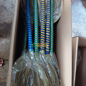 ไม้กวาดหญ้าธรรมชาติแบบใช้มือกวาดทำจากฟางสีปรับแต่งได้ตามต้องการจากเวียดนาม - Product Image 5